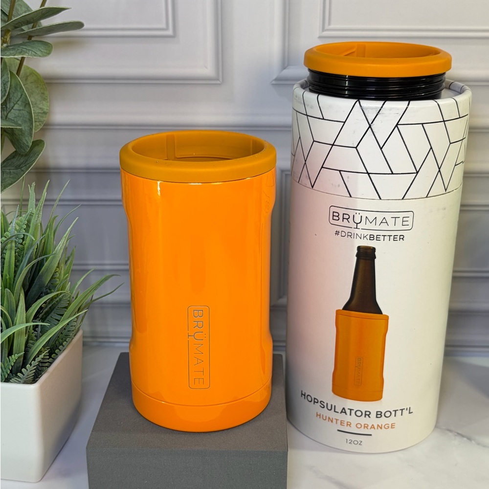 Brumate Hunter Orange Bott’l BNIB